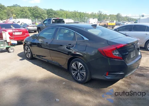 2017 Honda Civic Ex-T z USA, uszkodzony, nr VIN 2HGFC1F31HH648562